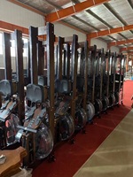 Máquina de Remo de Agua ABS Personalizada al por Mayor, Equipo de Gimnasio Plegable Ligero para Uso Doméstico, Ejercicio Cardiovascular y Fitness