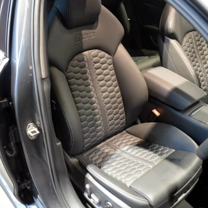 Fundas de Asiento de Cuero de Alta Calidad Estilo RS Personalizadas con Espuma para <span class=keywords><strong>Audi</strong></span> A3 A4 A5 A6 A7 A8 S3 S4 S5 S6 S7 S8 Q3 Q5 Q7 - Product Image 1