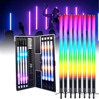 Éclairage de scène DJ extérieur, tubes RGB 3D pour fêtes, contrôle DMX Artnet Madrixs, décoration pour motifs lumineux et aménagement paysager