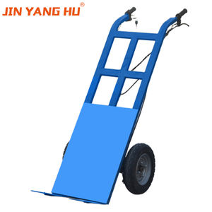 Pekerjaan berat 500kg kapasitas beban truk karung lipat troli tangan roda 2 gerobak taman untuk penggunaan di gudang - Product Image 2