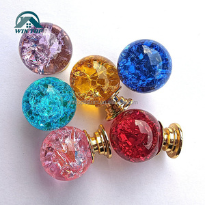 Win Top Colorful Cabinet <strong>Knobs</strong> Round Glass Bubbles <strong>Knobs</strong> Smooth Drawer Pulls Handle <strong>for</strong> Home Cabinet Drawer <strong>Dresser</strong> - Product Image 3
