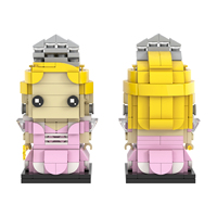 Kits de Ladrillos MOC Creatividad Cinematográfica Glinda, Contenedor de Ladrillos DIY, Juguetes de Construcción para Niños MOC7767