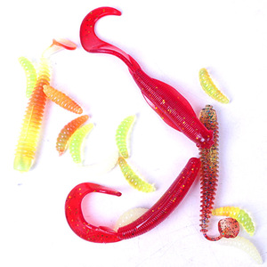 Señuelos blandos Daitetsu de 8.5 cm en bolsa, aparejos de pesca de lubina para agua dulce - Product Image 4