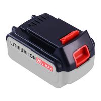 Baterai Kapasitas Tinggi USA Stock 2 PACK B&D LBXR20 20V 8.0Ah Baterai Lithium Ion 20Volt untuk Perkakas Listrik Tanpa Kabel