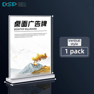 Soporte de menú de exhibición de escritorio acrílico transparente útil de fábrica de Vietnam DSP - Product Image 2