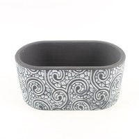 Pot à fleurs en ciment fait main, design classique, écologique, pour la maison et le jardin, à poser au sol, directement de l'usine Dehua