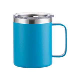 Promotional Gift High Quality Gift Promotion Cup Stainless Steel Coffee Cup Custom LOGO Design Mug With Handle - Product Image 3