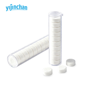 10 PCS Biodegradable Nonwoven Disposable Face Towel Thick Super Absorption OEM Hotel Spa Bath Travel Use Bulk Compressed Solid