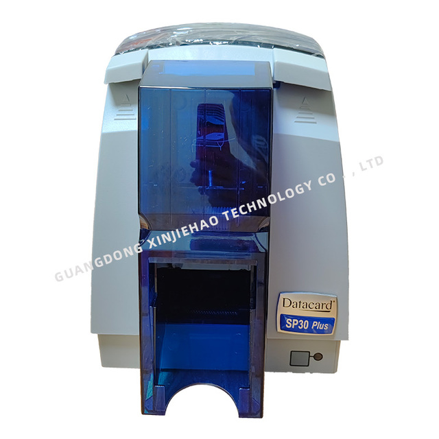 DATCARD SP30Plus ID Card Printer Upgraded Version of SP35Plus With a 546314-701 YMCKT Ribbon for Free