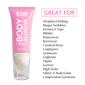 Colla Liquida per Corpo e Pelle a Marchio Privato, Adesivo Ipoallergenico per Vestiti e Gioielli, Colla Resistente all'Acqua per Corpo e Pelle - Product Image 3