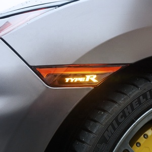 Feu de signalisation TypeR, clignotant LED latéral, feu de position de garde-boue, feu de jour, lampe automobile pour Honda Civic 2016-2021 - Product Image 3