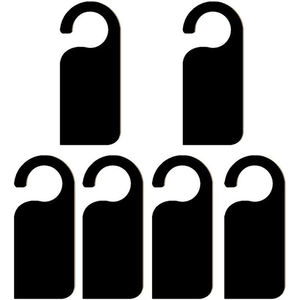 Tableau noir en bois bouton de porte cintres bricolage artisanat suspendu <span class=keywords><strong>avis</strong></span> signe pour la maison chambre étude salle décoration - Product Image 5