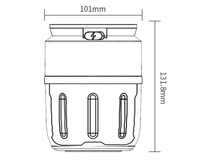 Mini hachoir à ail électrique, hachoir à viande et légumes, robot culinaire portable sans fil