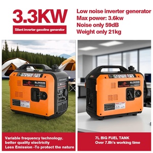 Belon điện siêu yên tĩnh 230/120V 50/60Hz 2800W 3000W 3600W 3000W xăng máy phát điện biến tần Máy phát điện cho nhà - Product Image 3