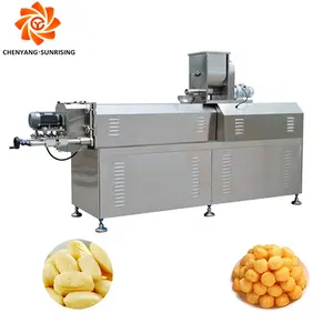 Extrusora Industrial de aperitivos, máquina para hacer patatas fritas, bolas de maíz