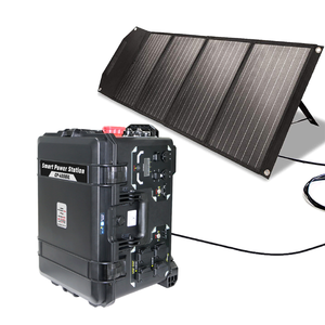 สถานีไฟฟ้าพกพาแบบมัลติซิสเต็ม Pure Sine Wave MPPT 3000W พร้อมพลังงานแสงอาทิตย์และแบตเตอรี่ภายนอก - Product Image 1