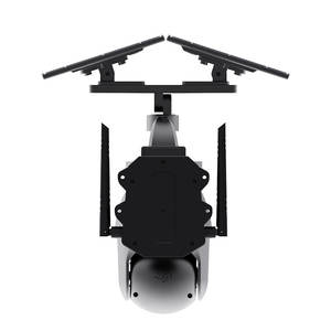 Cámara de seguridad para el hogar Wifi Domo de doble lente de 6MP con tarjeta SIM 4G 2 paneles solares alimentados por batería 2 pantallas Cámara CCTV impermeable - Product Image 6