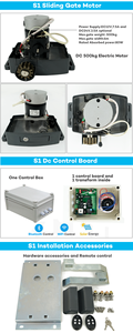 Kit d'ouverture <span class=keywords><strong>de</strong></span> <span class=keywords><strong>porte</strong></span> coulissante à moteur CC 500KGS Opérateurs <span class=keywords><strong>de</strong></span> <span class=keywords><strong>porte</strong></span> automatique intelligents à énergie <span class=keywords><strong>solaire</strong></span> pour <span class=keywords><strong>porte</strong></span> coulissante électrique à usage commercial - Product Image 5
