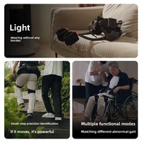 Exosquelette d'assistance à la marche portable E-ANT-H1 Eminent pour les membres inférieurs, en fibre de carbone et alliage aérospatial, léger et lavable