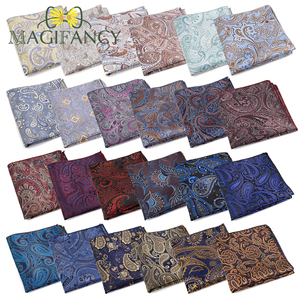 <span class=keywords><strong>Mouchoirs</strong></span> de poche en polyester à motif floral de luxe Paisley pour hommes, idéaux pour les affaires, les mariages et les cadeaux - Product Image 1