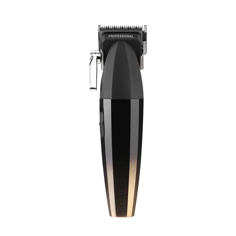Professional Electroplate Gradient Ramp Hair Clipper Detachable Stainless Steel blade Hair Clipper Retro cordless Hair Cutting