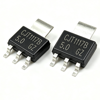 Régulateur de tension LDO original CJT1117B-5.0 1117 IC 5V 1A SOT-223, puce de régulateur linéaire à faible chute de tension, sortie fixe 5V 5.0 GZ