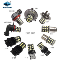 Système d'éclairage automatique, ampoules LED de freinage de voiture, feux clignotant, P21w BA15D 2835, ampoule LED, offre spéciale, T20 T25 BA15S Ba15d 1156