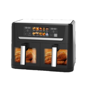 Freidora de Aire Digital Inteligente de 12L con Gran Capacidad y Divisor de Cesta 6L+6L, Freidora de Aire Dual Multifunción Digital - Product Image 3