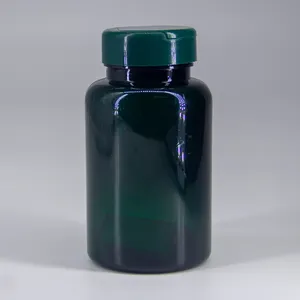 प्लास्टिक की बोतल कैंडी Suppliers-नि: शुल्क काले गोली चिकित्सा दवा कैप्सूल कैंडी के लिए 75ml पीईटी प्लास्टिक की बोतल