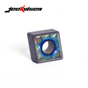 Jeekvisen CNMG120408TF Insertos de torneado de carburo de tungsteno universal CNC Inserto de corte de alto HRC en forma de triángulo Número de modelo CNMG - Product Image 5