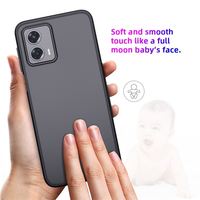 Nouvelle coque de téléphone portable en TPU transparent noir de haute qualité, personnalisée en usine, pour MOTOROLA Moto G 5G, protection