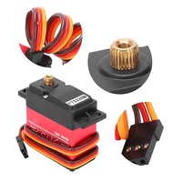 Servomoteur numérique étanche à couple élevé pour voiture modèle RC Divers couple 20KG-150KG Servomoteurs à engrenages en métal en plastique