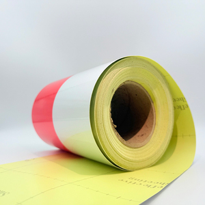 Băng cảnh báo phản chiếu màu trắng và tùy chỉnh băng cảnh báo an toàn đường bộ có khả năng hiển thị cao vật liệu phản chiếu bền - Product Image 5