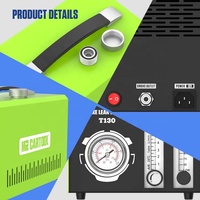 Autel-outil de Diagnostic multifonctionnel de voiture, Mini testeur de fuites de gaz, EVAP, détecteur de fumée, T130
