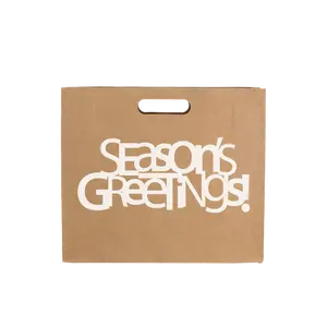 Eco-friendly Paper Bag Suppliers Wholesale Biodegradable Paper Bag Printing with Own Logo hdpk