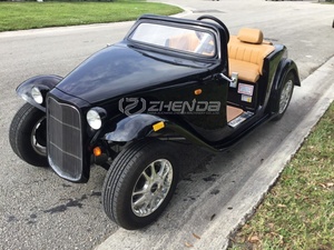 Auto Clásico Eléctrico Convertible de Lujo en Venta, Precio de Fábrica en China, Buggy Retro Eléctrico, Auto Clásico de Club - Product Image 4