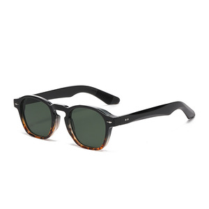 Wholesale Fashion New Men's Outdoor Driving Uv Protection Round Frame Multi-Color Sunglasses - Product Image 3