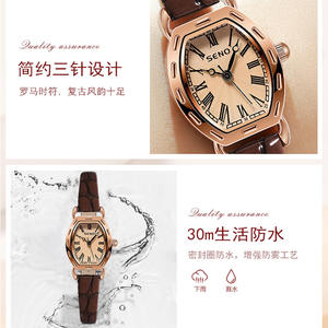 Nouvelle montre à quartz multifonctionnelle de luxe pour femmes 2025 avec diamants, design lumineux et étanche - Product Image 2