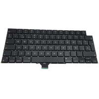 Usine en gros nouveau clavier d'ordinateur portable américain touches Keycaps noir pour Apple MacBook Pro M1 Retina 16 "A2442 A2485 clavier d'ordinateur portable