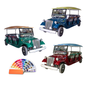 Coche Eléctrico Mini Clásico Modelo Vintage para 5 Personas con Certificado CE 2025, Carro de Golf - Product Image 5