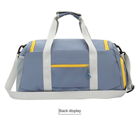 Bolsa de Gimnasio Portátil de Gran Venta con Diseño Nuevo Personalizado de Gran Capacidad para Deporte, Yoga y Viaje con Compartimento para Zapatos