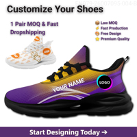 Chaussures de sport pour hommes de qualité supérieure, personnalisées, avec doublure en maille douce, pour la marche décontractée et la course à pied, vente en gros B2B