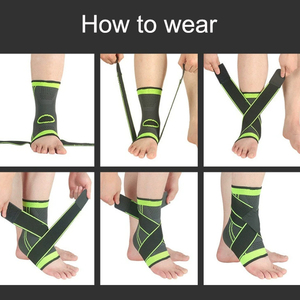 Sports Basketball <b>Football</b> Running <b>Ankle</b> Bandage for Swelling Breathable Adjustable Compression <b>Ankle</b> <b>Support</b> Brace - Product Image 6