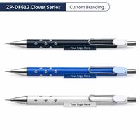 ZHUOPIN ZP-DF612 Lápiz Mecánico de Aleación de Aluminio de 0.5mm con Logotipo Personalizado, Embrague de Tres Mordazas Profesional para Dibujo, Venta al por Mayor