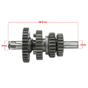 Kit d'arbre intermédiaire de transmission moteur résistant à l'usure et à ajustement stable pour motos tout-terrain <span class=keywords><strong>Lifan</strong></span> <span class=keywords><strong>150</strong></span> à démarrage au pied horizontal - Product Image 6
