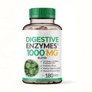 Factory OEM Digestion Enzymes & Probiotic & Prebiotics Capsules for Adult Digestive Support - Product Image 1