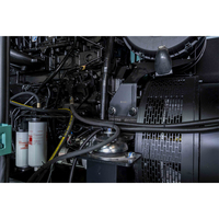 Générateur diesel refroidi par eau Baudouin 160 kW, type silencieux, châssis ouvert, 50 Hz