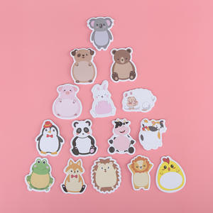 Hot Sale Wholesale Custom Memo <b>Pad</b> Multicolor Custom Shapes Pet Cute Sticky Note for School Diary Writing Notes - Product Image 6