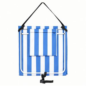 Adjustable Beach and <b>Pool</b> Portable Folding Lounge Oxford Fabric Outdoor Tanning Chair With Iron Metal <b>for</b> <b>Garden</b> Use - Product Image 4