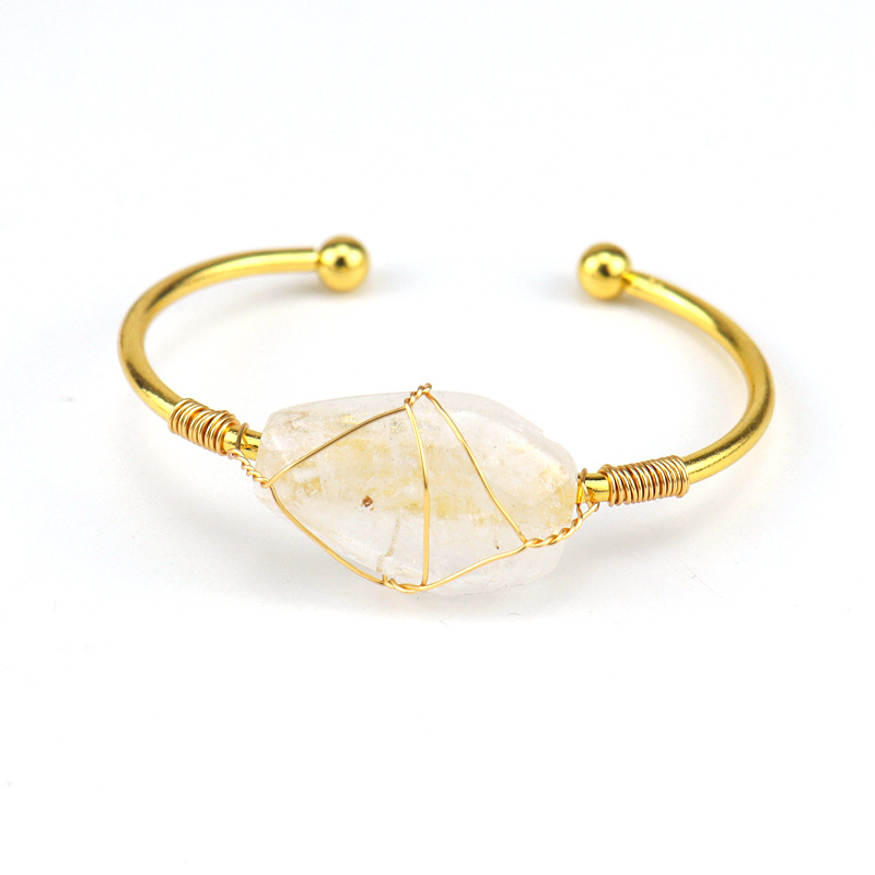 Clean quartz-Gold